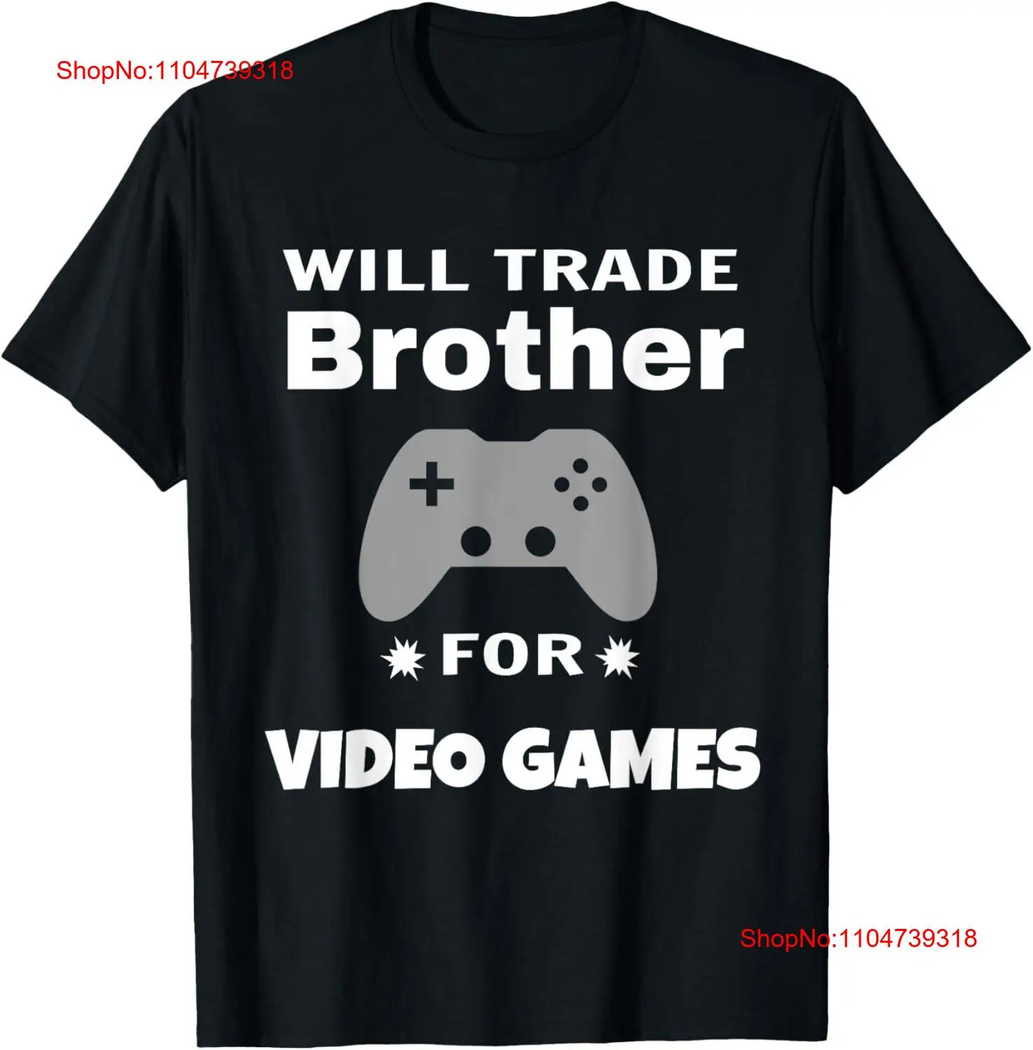 Vintage Fashion Video - Will Trade Brother-Camiseta divertida para videojuegos
