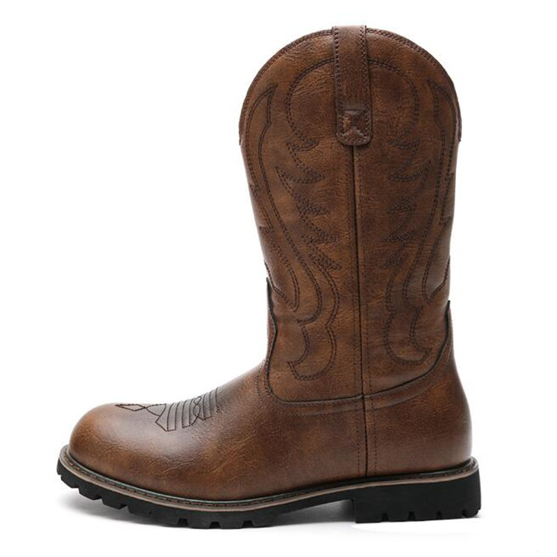 Vintage Fashion Designers - Botas de vaquero góticas de diseñador