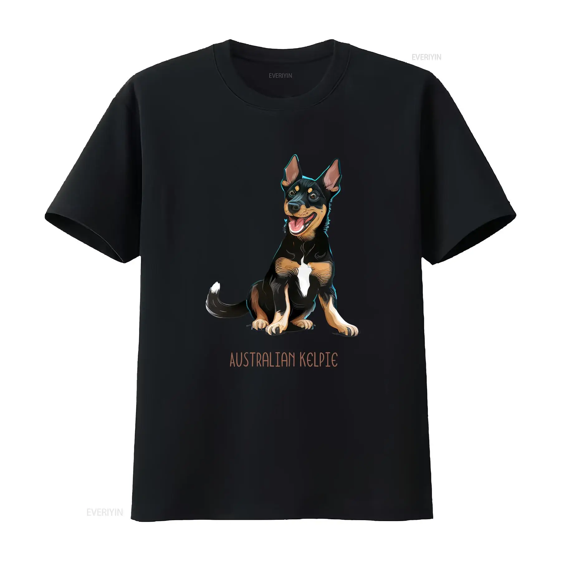 Vintage Fashion Australia - Camiseta Australian Kelpie Hecha en Australia,