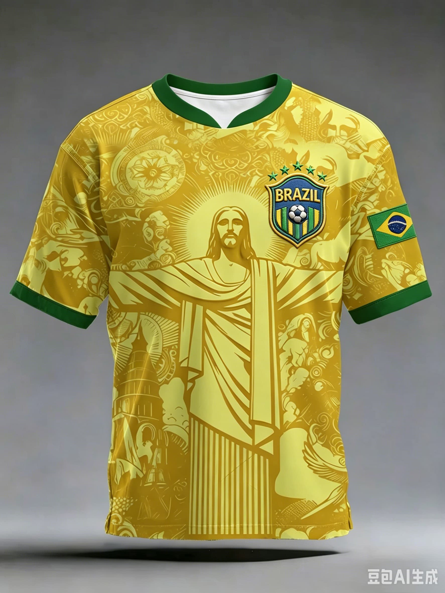 Vintage Fashion Toys - Camiseta de Fútbol con Gráfico de