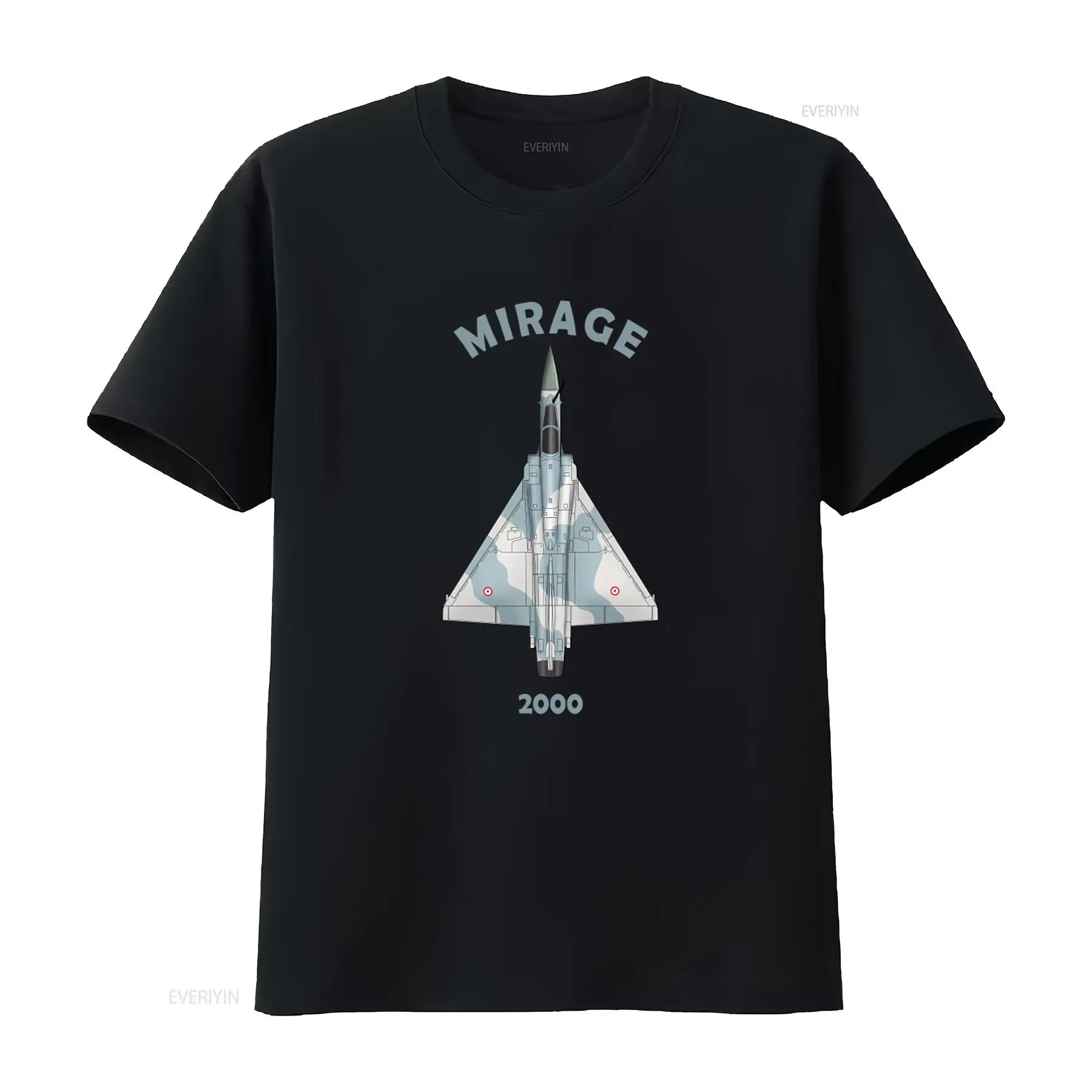 Vintage Fashion Enthusiasts - Camiseta Mirage 2000 con estampado de