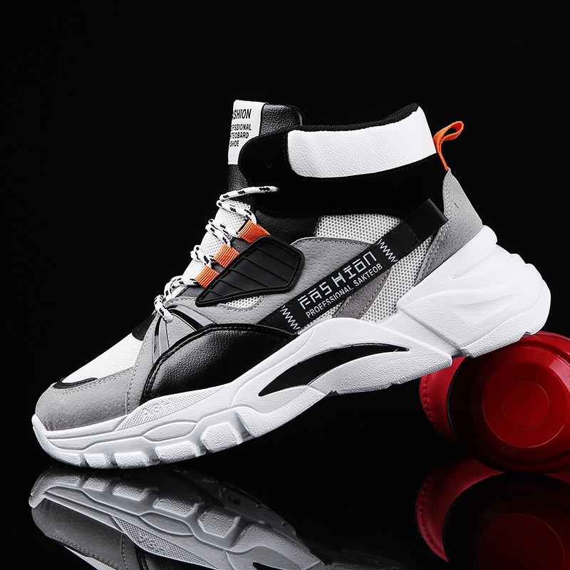 Vintage Fashion Store - Hightop-Zapatillas deportivas de verano para hombre,