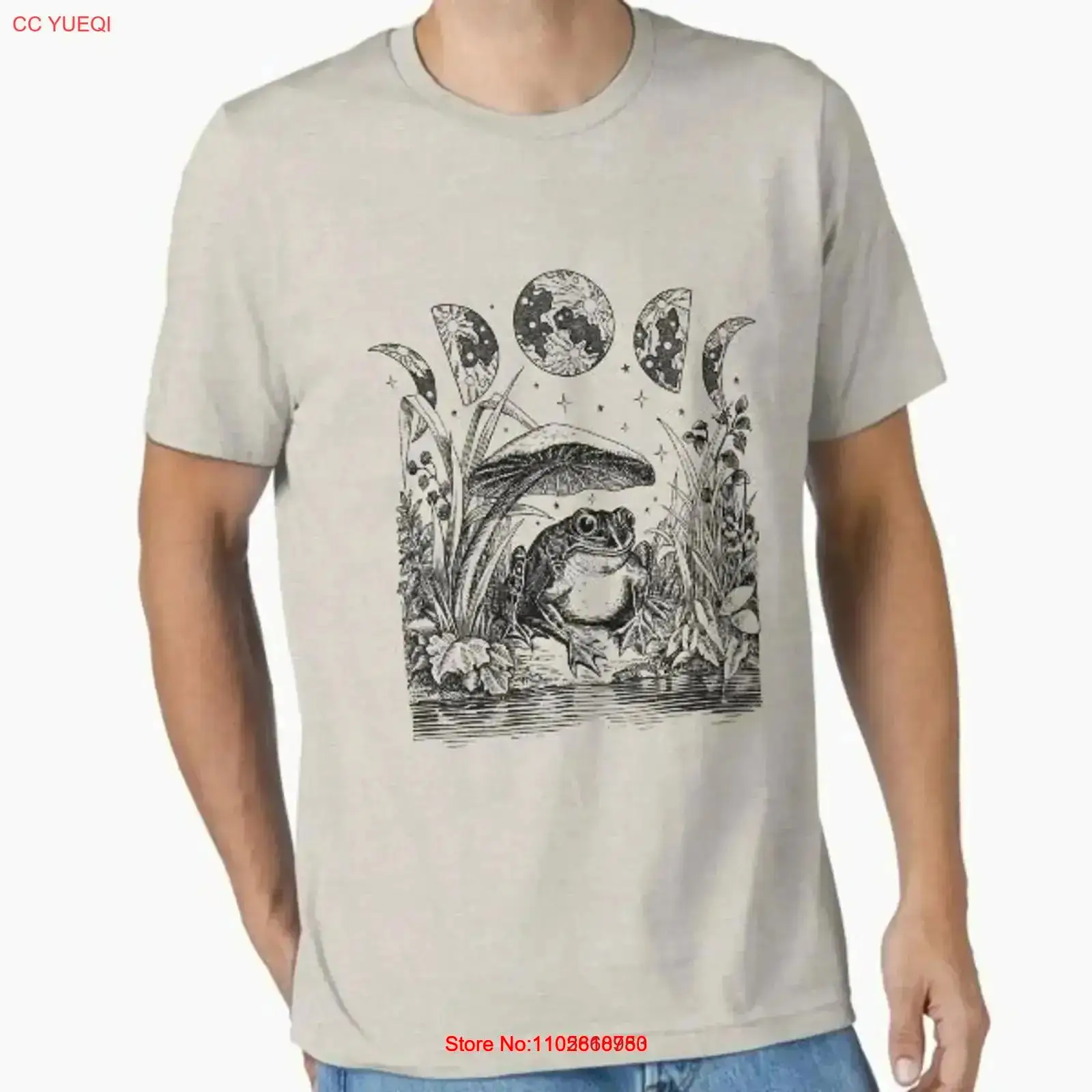 Vintage Fashion Australia - Camiseta Cottagecore con Estampado de Rana,