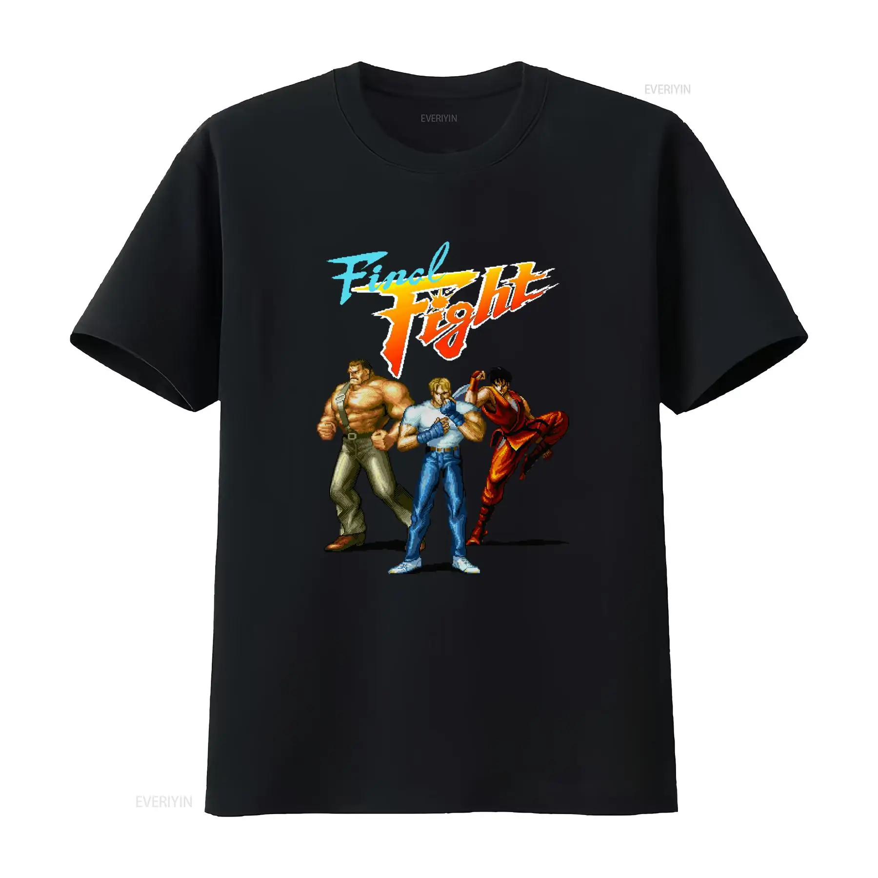 Vintage Fashion Video - Camiseta Retro SNES Arcade Final Fight