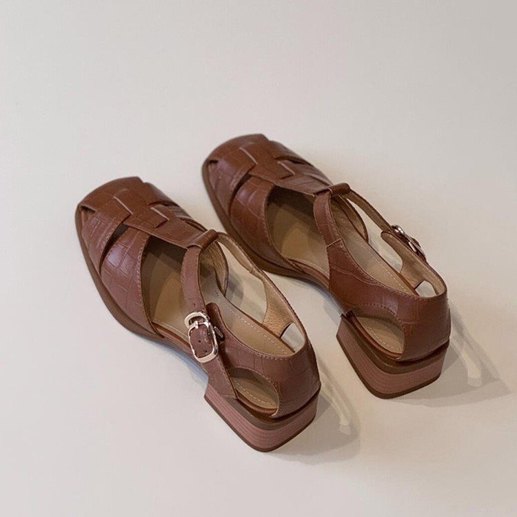 Vintage Fashion Heels - Sandalias de mujer, novedad de verano,