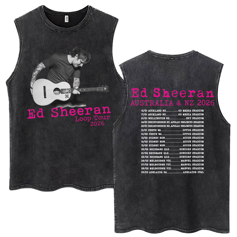 Vintage Fashion Australia - Vintage lavado Ed Sheeran Loop Tour
