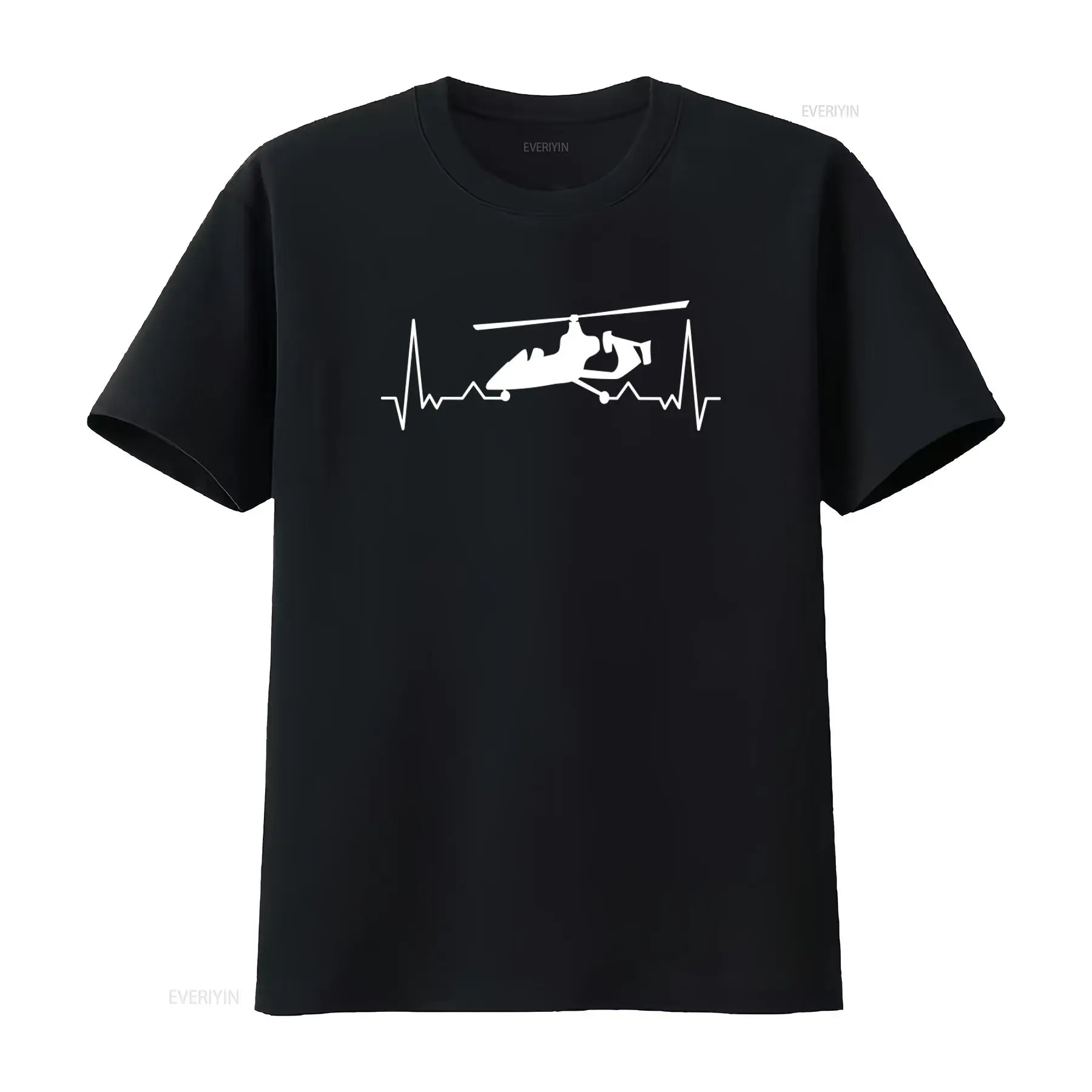 Vintage Fashion Enthusiasts - Camiseta Gyrocopter Heartbeat Autogyro Pilot Gyroplane