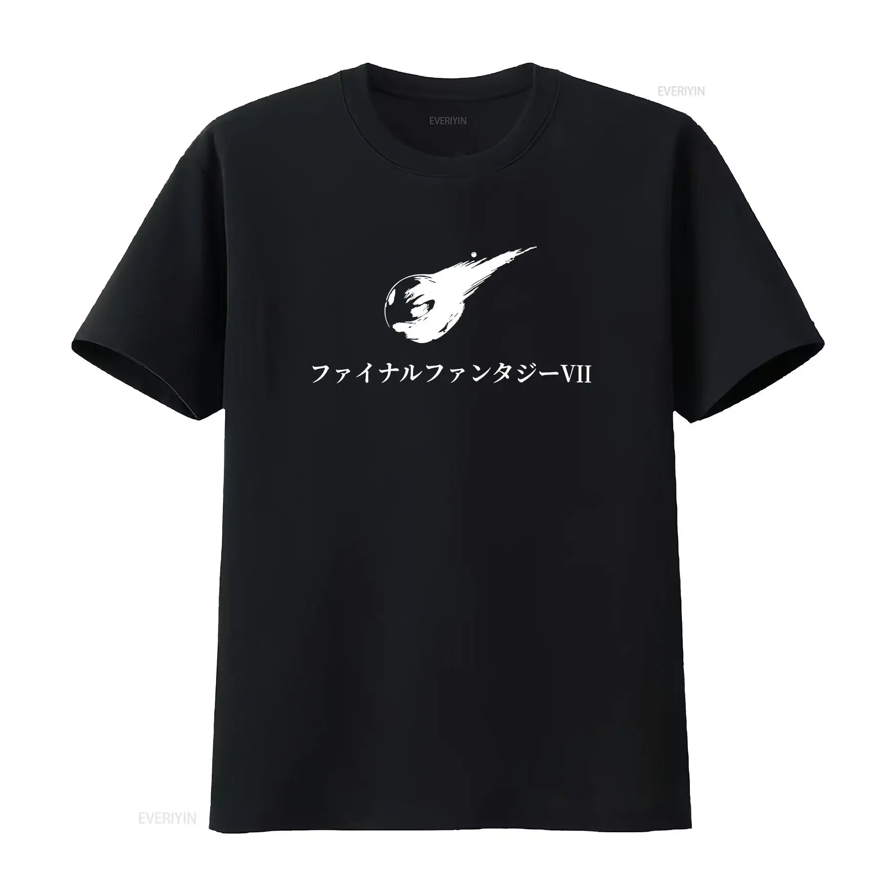 Vintage Fashion Wear - Camiseta FF7 JP con título, ropa