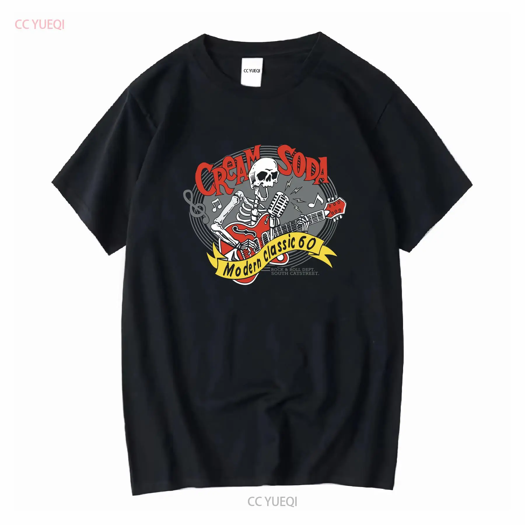 Vintage Fashion Wear - Camiseta Cream Soda Rock Roll, marca