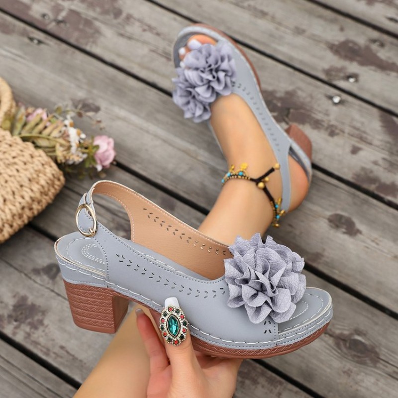 Sandalias Peep Toe Vintage con - Vintage Fashion Heels reseña y precio