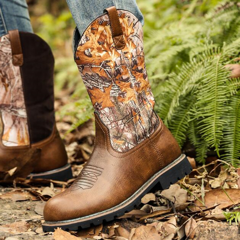 Botas de vaquero góticas de di - Vintage Fashion Designers reseña y precio