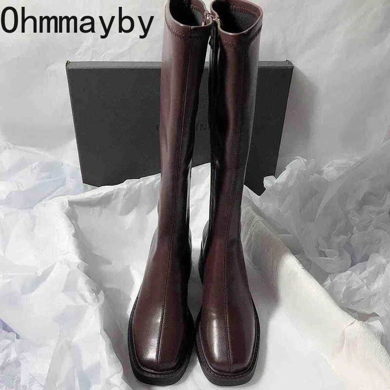 Botas hasta la rodilla De tacó - Vintage Fashion Heels reseña y precio