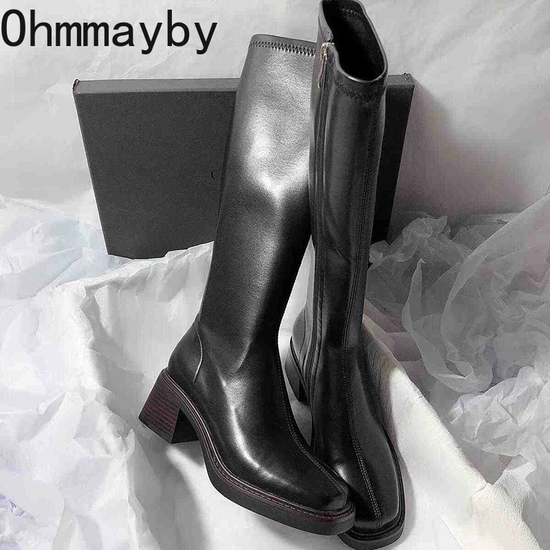 Botas hasta la rodilla De tacó - Vintage Fashion Heels reseña y precio