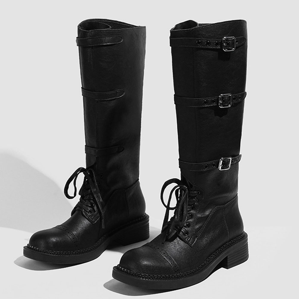 Botas hasta la rodilla para Mu - Vintage Fashion Designers reseña y precio