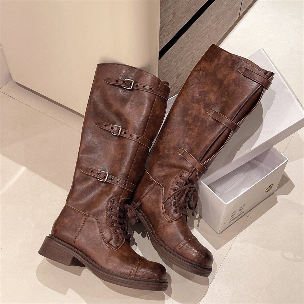 Botas hasta la rodilla para Mu - Vintage Fashion Designers reseña y precio