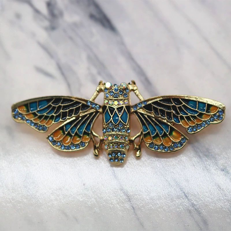 Broche Vintage Dorado con Dise - Vintage Fashion Enthusiasts reseña y precio