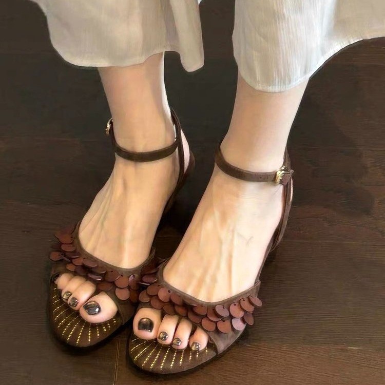 Nuevas Sandalias de Verano par - Vintage Fashion Wear reseña y precio