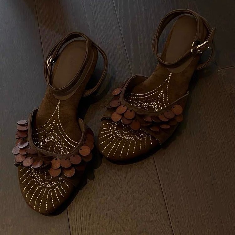 Nuevas Sandalias de Verano par - Vintage Fashion Wear reseña y precio