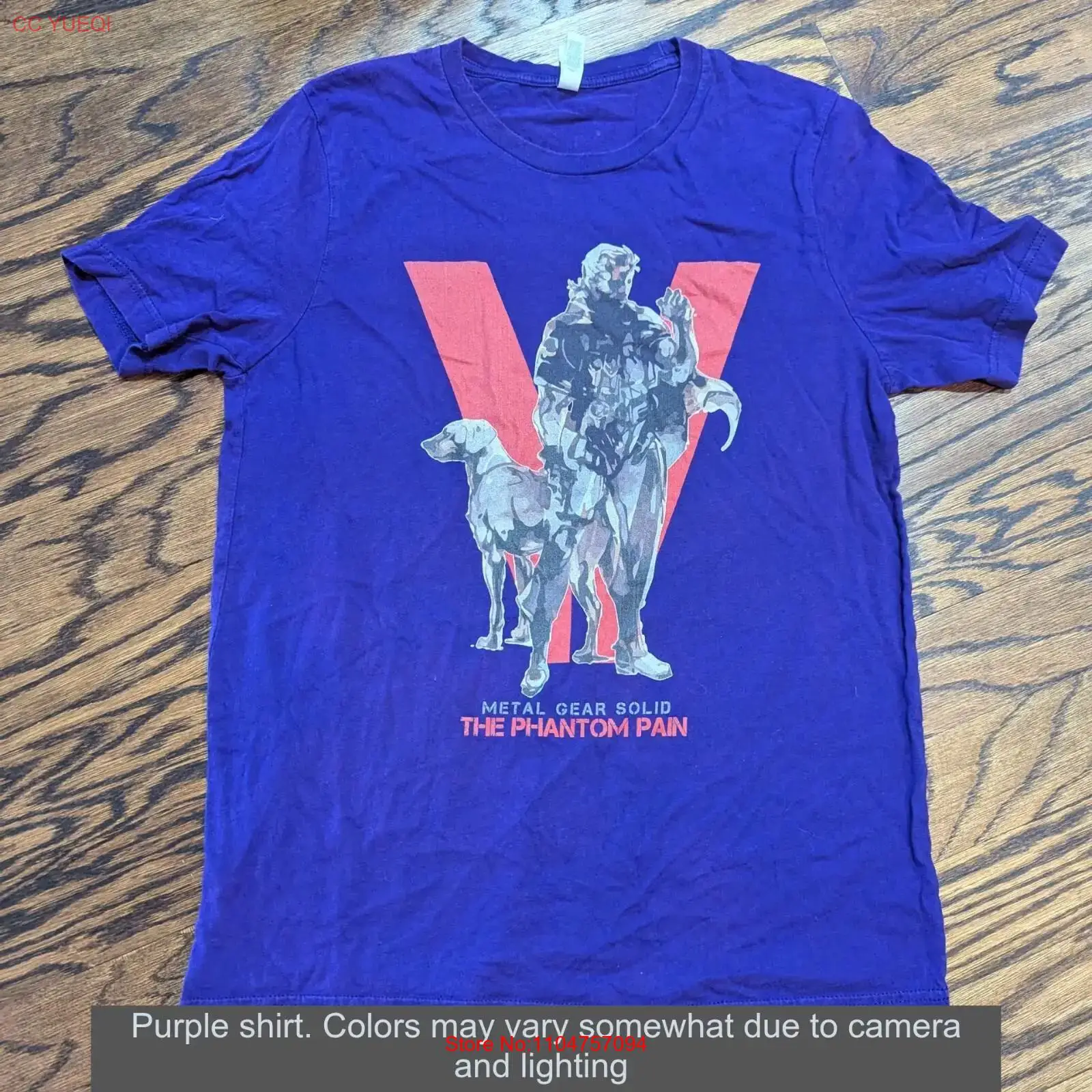 Camiseta Metal Gear Solid The  - Vintage Fashion Video reseña y precio