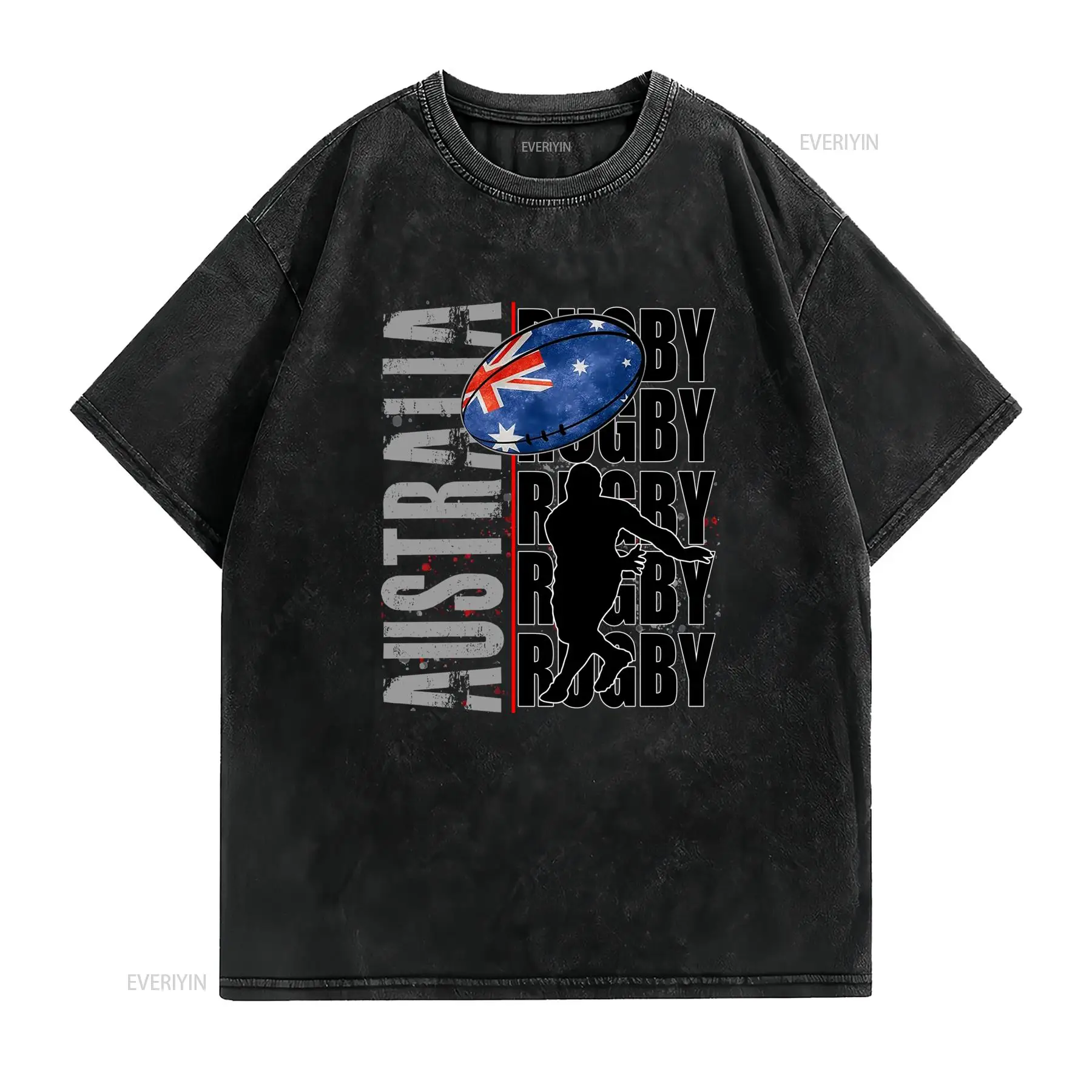 Camiseta Casual con Estampado  - Vintage Fashion Australia reseña y precio