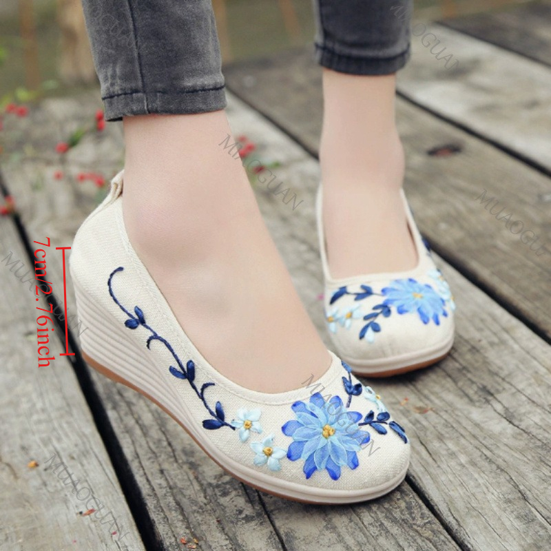 Zapatos de Plataforma con Cuña - Vintage Fashion Heels reseña y precio