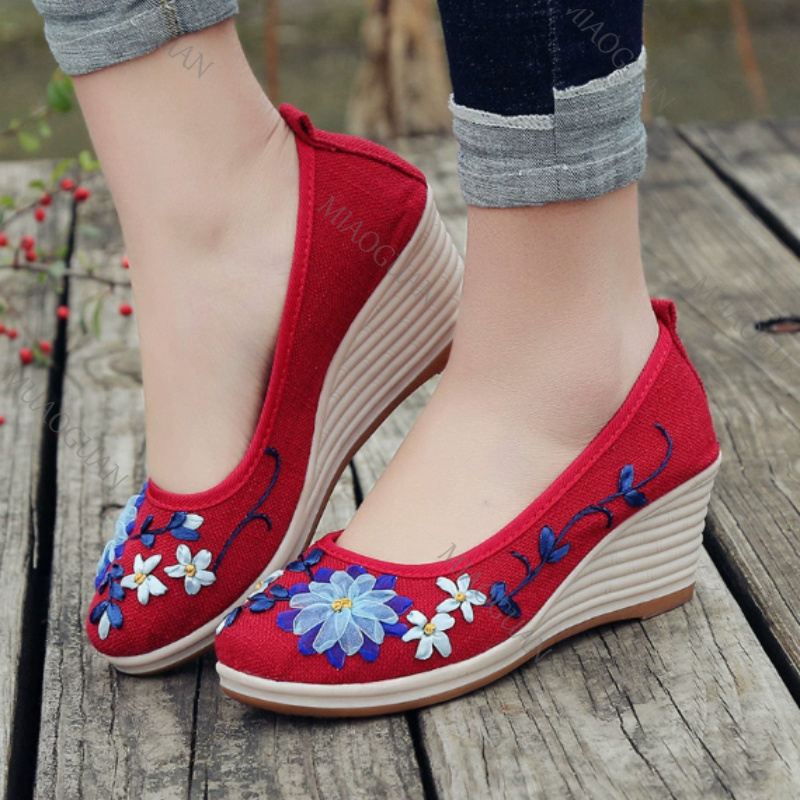 Zapatos de Plataforma con Cuña - Vintage Fashion Heels reseña y precio