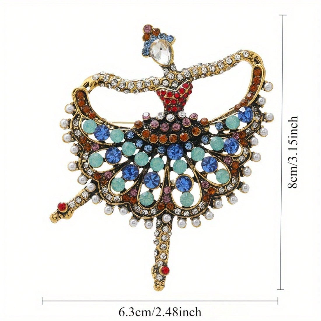 Broche de Bailarina de Ballet  - Vintage Fashion Enthusiasts reseña y precio