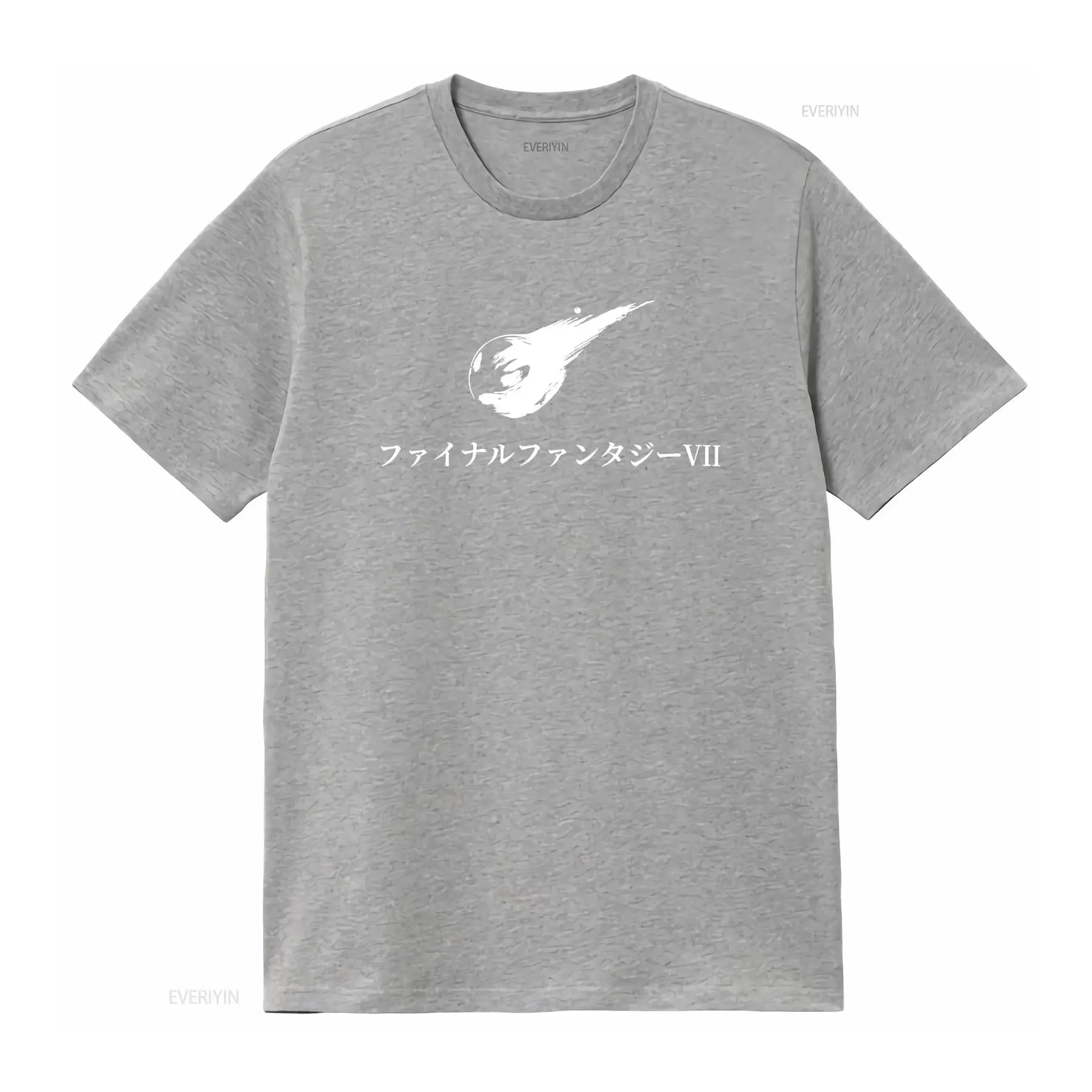 Camiseta FF7 JP con título, ro - Vintage Fashion Wear reseña y precio