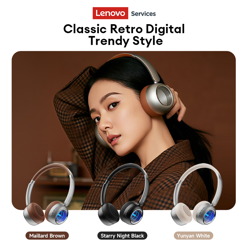 Auriculares Lenovo LS101 Retro - Vintage Fashion Video reseña y precio