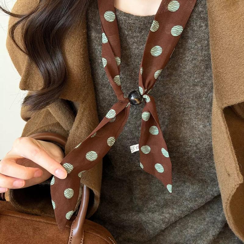Pañuelo vintage de gasa con lu - Vintage Fashion Wear reseña y precio