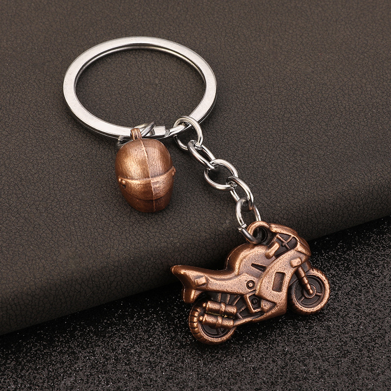 Llavero de Casco de Motociclet - Vintage Fashion Enthusiasts reseña y precio