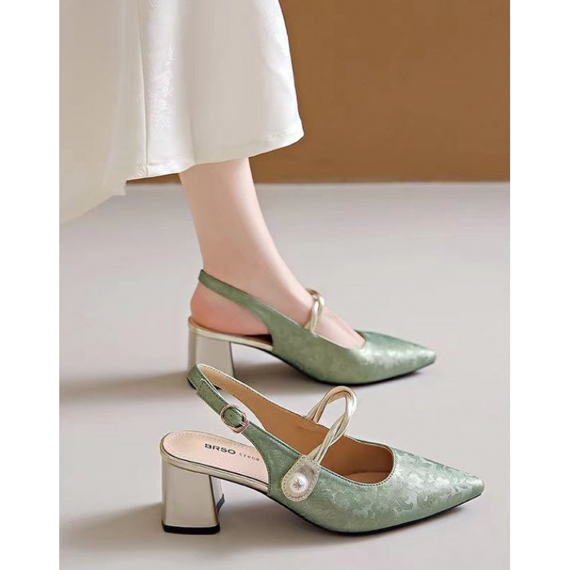 Sandalias Elegantes de Tacón C - Vintage Fashion Heels reseña y precio