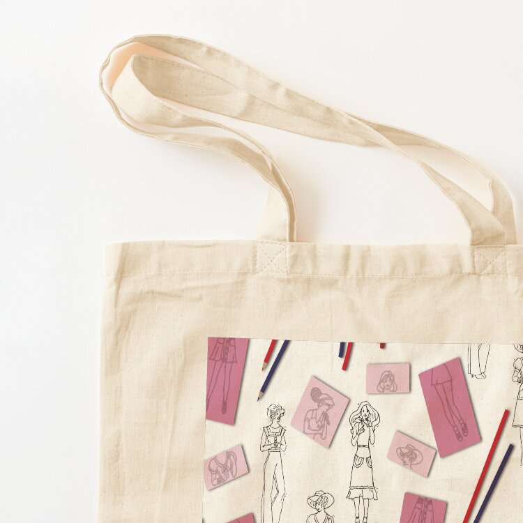 Bolso de lona estilo vintage d - Vintage Fashion Plates Toy reseña y precio