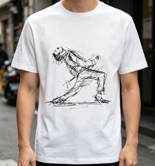 Camiseta con estampado de Quee - Vintage Fashion Toys reseña y precio