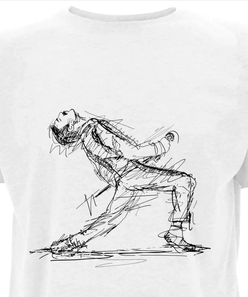 Camiseta con estampado de Quee - Vintage Fashion Toys reseña y precio
