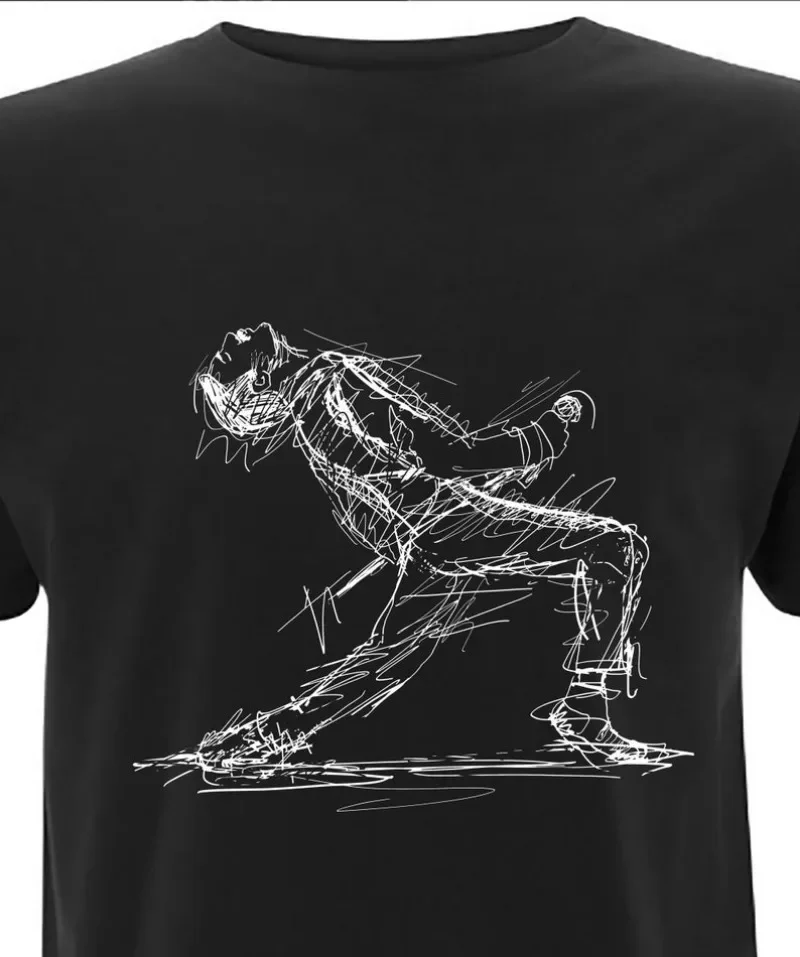Camiseta con estampado de Quee - Vintage Fashion Toys reseña y precio